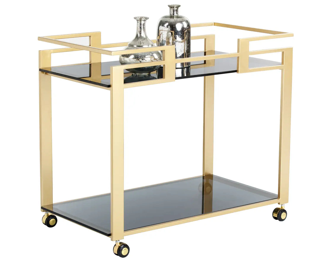 SUNPAN AVONDALE BAR CART - Cabinets & Bar