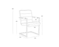 SUNPAN JAFAR DINING ARMCHAIR - Dining Chairs