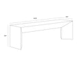 Sunpan NOMAD BENCH - Outdoor Furniture