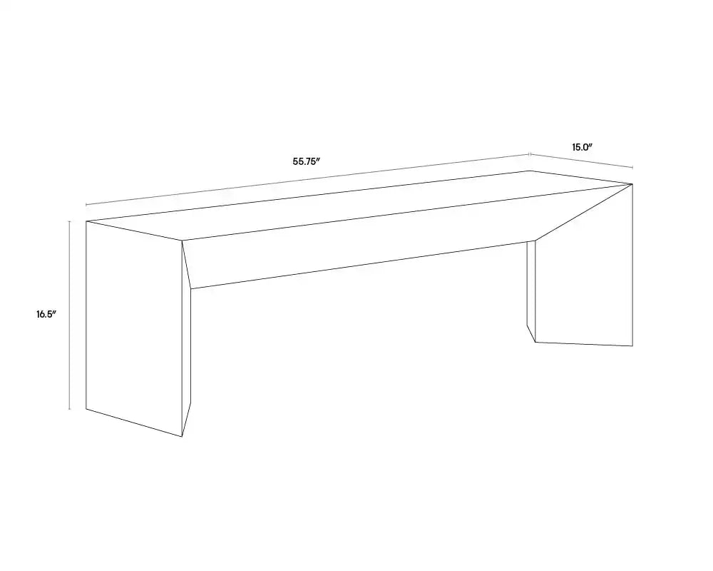 Sunpan NOMAD BENCH - Outdoor Furniture