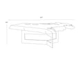 Sunpan WYATT COFFEE TABLE - Coffee