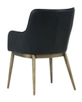 Sunpan FRANKLIN DINING ARMCHAIR - VINTAGE BLACK - Dining Chairs