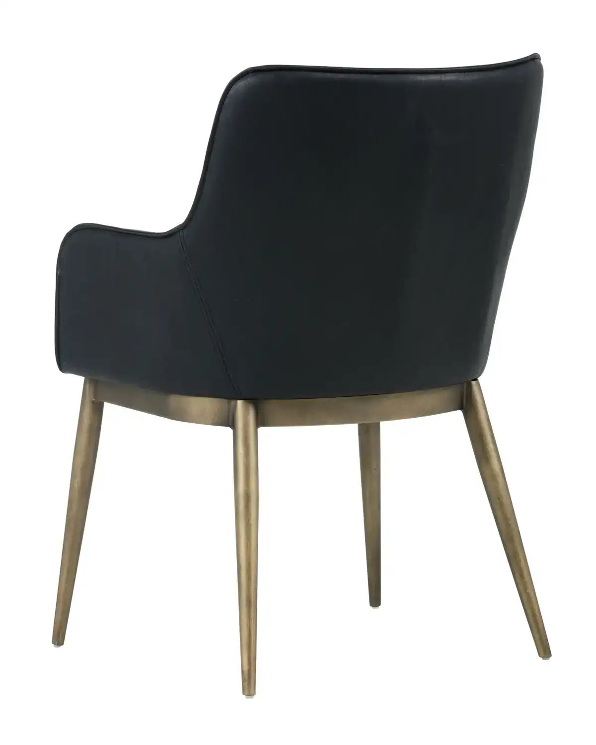 Sunpan FRANKLIN DINING ARMCHAIR - VINTAGE BLACK - Dining Chairs