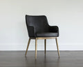 Sunpan FRANKLIN DINING ARMCHAIR - VINTAGE BLACK - Dining Chairs
