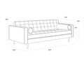 DONNIE SOFA - TOBACCO TAN - Sofa