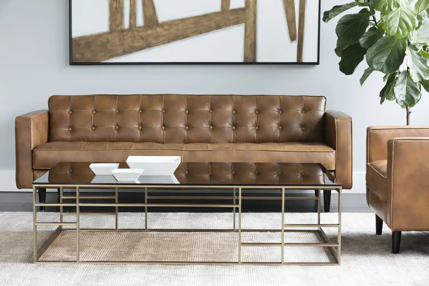 DONNIE SOFA - TOBACCO TAN - Sofa