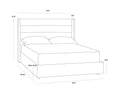 EMMIT BED - QUEEN - QUARRY - Beds