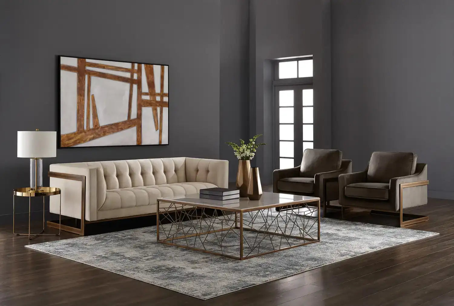 SUNPAN VERO COFFEE TABLE - Coffee