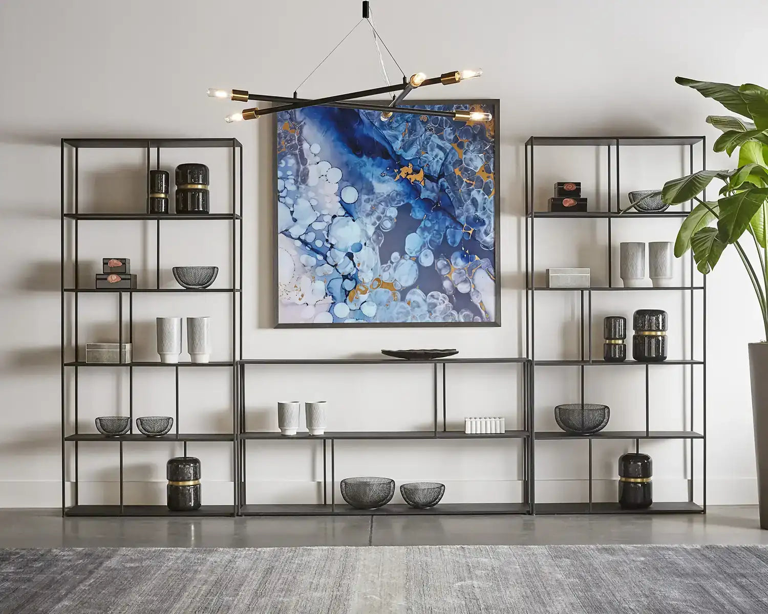 Sunpan, EIFFEL BOOKCASE, CABINETS & BARS