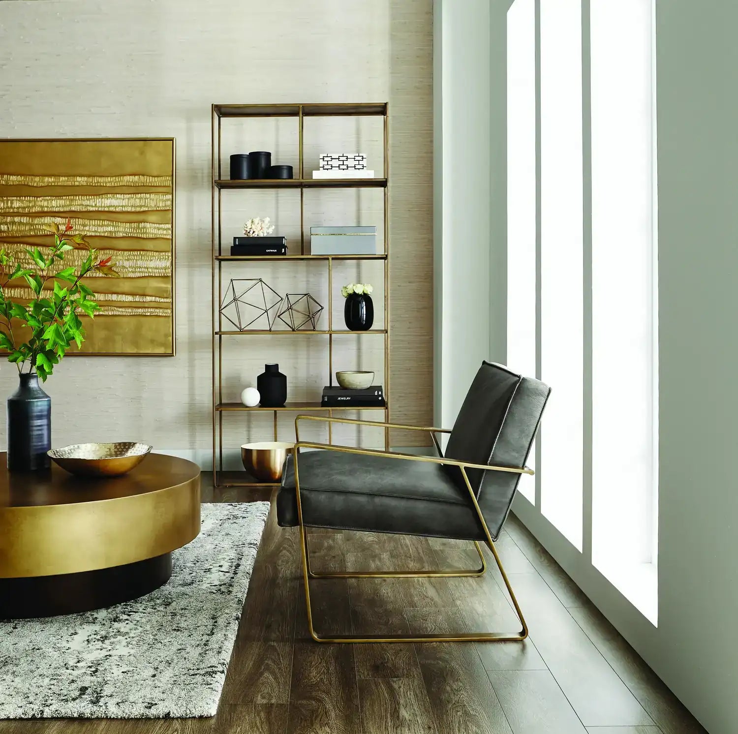 Sunpan, EIFFEL BOOKCASE, CABINETS & BARS
