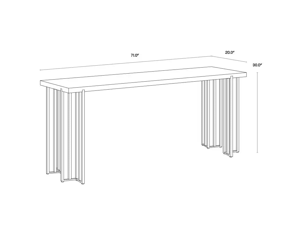 Sunpan ALTO CONSOLE TABLE - Consoles