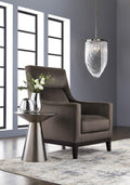 CARMEL END TABLE - STAINLESS STEEL - Side