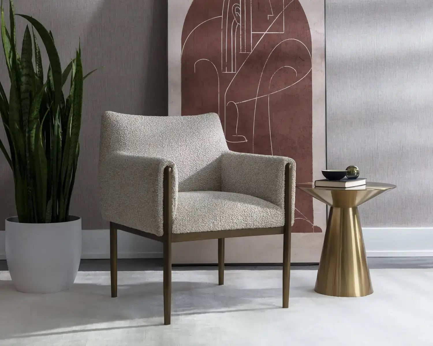 Sunpan CARMEL END TABLE - Side