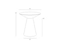 Sunpan CARMEL END TABLE - Side