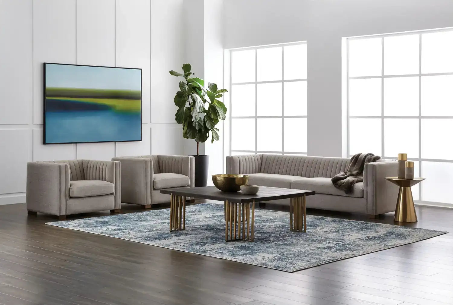 Sunpan CARMEL END TABLE - Side