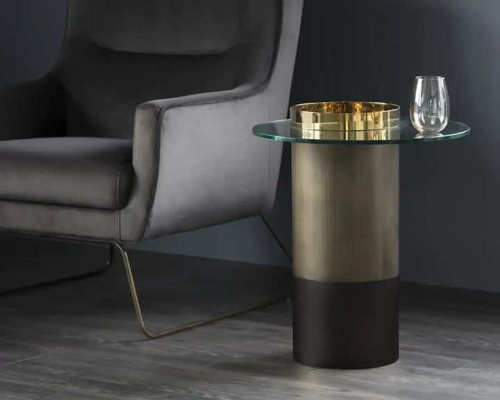 Sunpan HARU END TABLE - Side