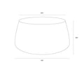 Sunpan ARIES COFFEE TABLE - Outdoor Furniture