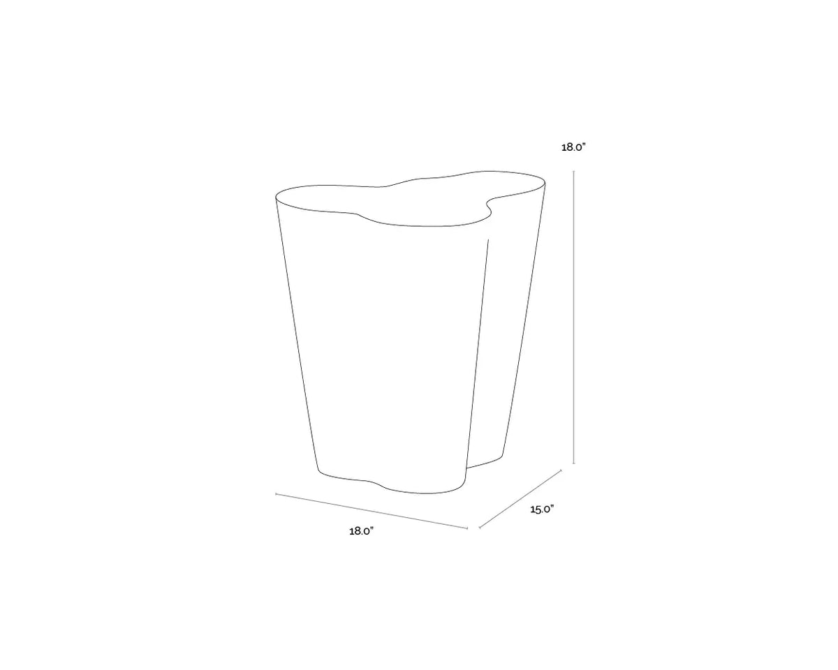Sunpan AVA END TABLE - Outdoor Furniture