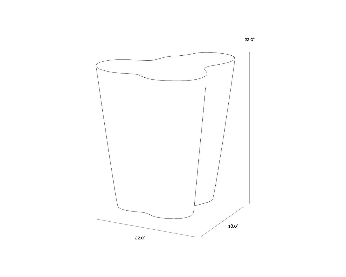 Sunpan AVA SIDE TABLE - Outdoor Furniture