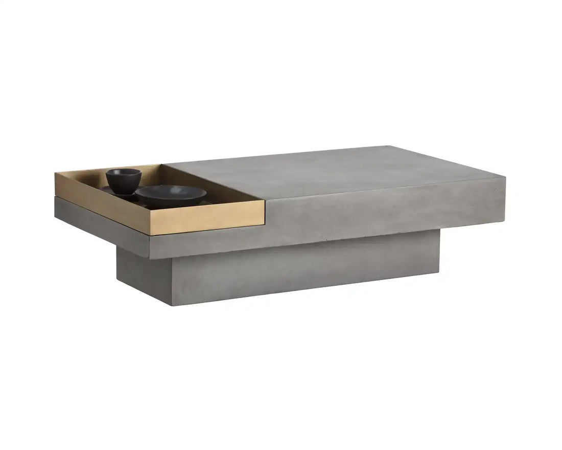 SUNPAN QUILL COFFEE TABLE - Coffee