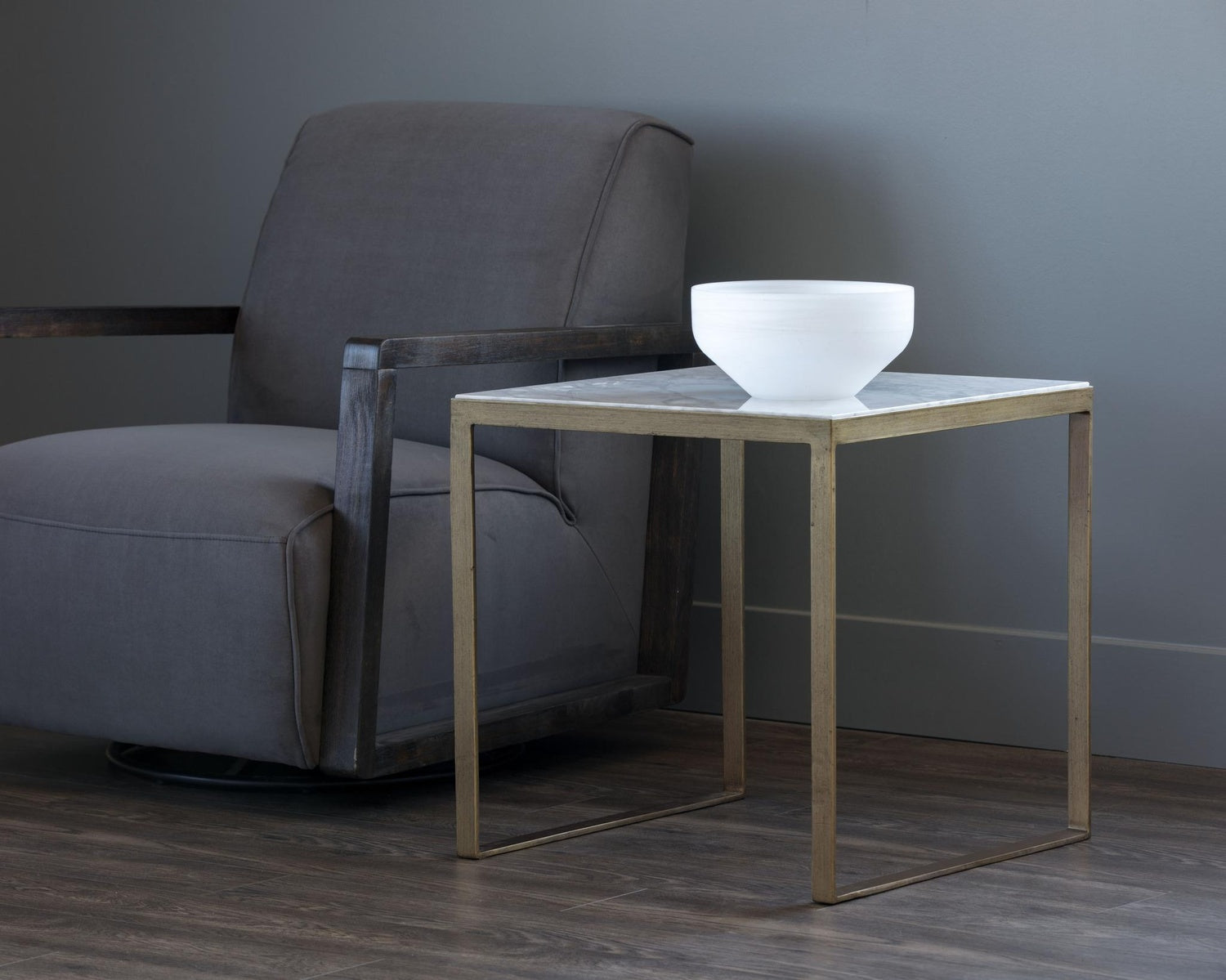Sunpan EVERT END TABLE - Side