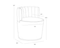 Sunpan AUGUST LOUNGE CHAIR - Lounge