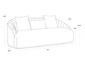 Sunpan ASTRID SOFA - Sofa