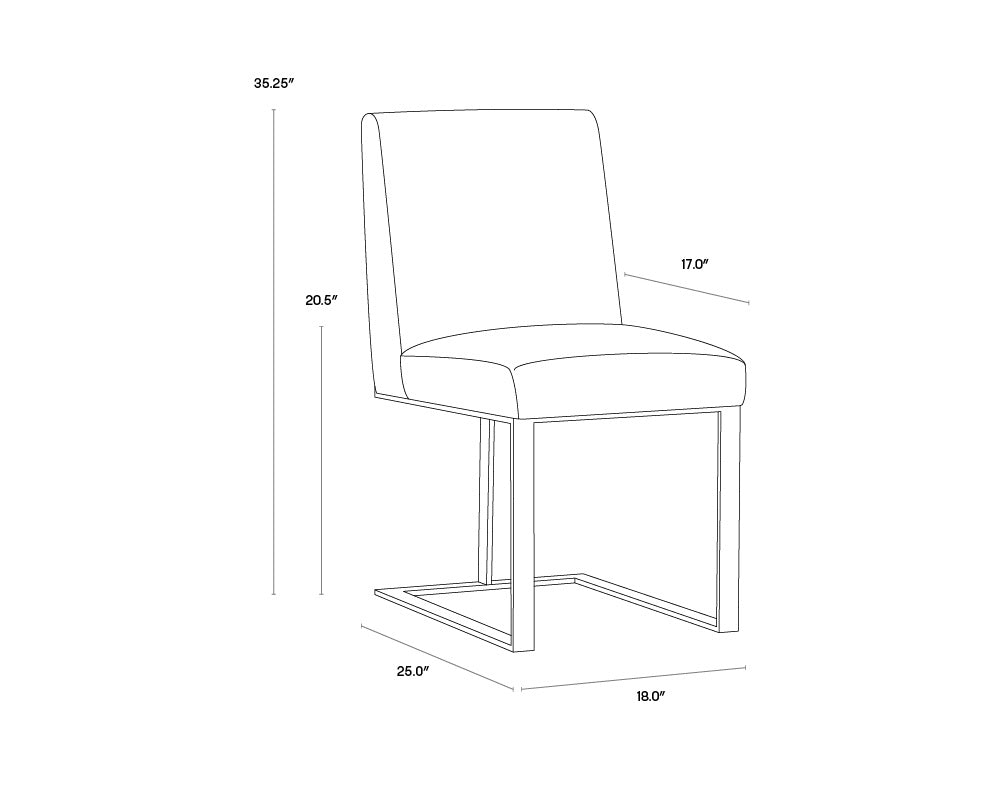 Sunpan DEAN DINING CHAIR - Dining Chairs