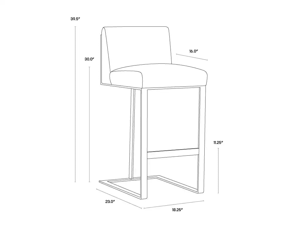 Sunpan DEAN BARSTOOL - Bar Stools