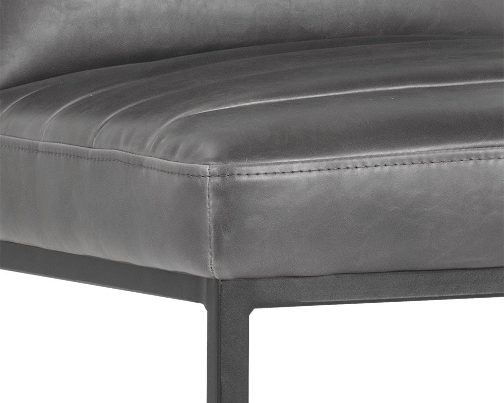 SPYROS COUNTER STOOL - OVERCAST GREY - Bar Stools