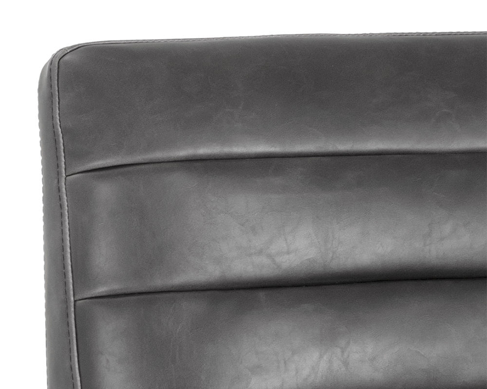 SPYROS COUNTER STOOL - OVERCAST GREY - Bar Stools