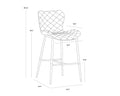 Sunpan, LYLA COUNTER STOOL, BENCHES, OTTOMAN & STOOLS