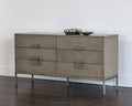 JADE DRESSER - ANTIQUE SILVER - ASH GREY - Dressers