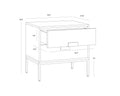 Sunpan JADE NIGHTSTAND - Nightstands