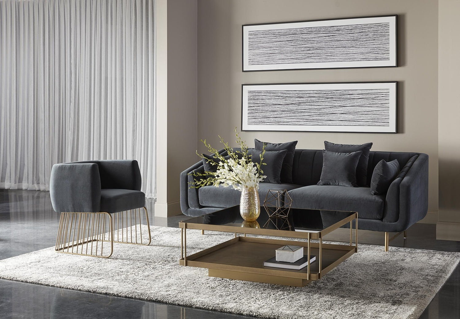 SUNPAN FINCH COFFEE TABLE - Coffee