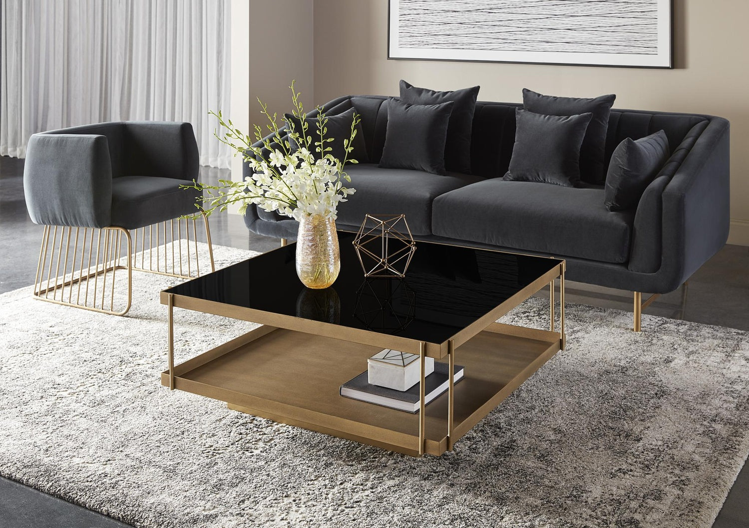 SUNPAN FINCH COFFEE TABLE - Coffee