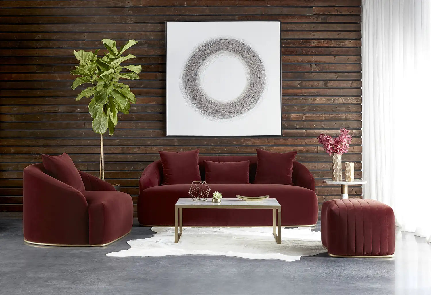 Sunpan ASTRID ARMCHAIR - Lounge