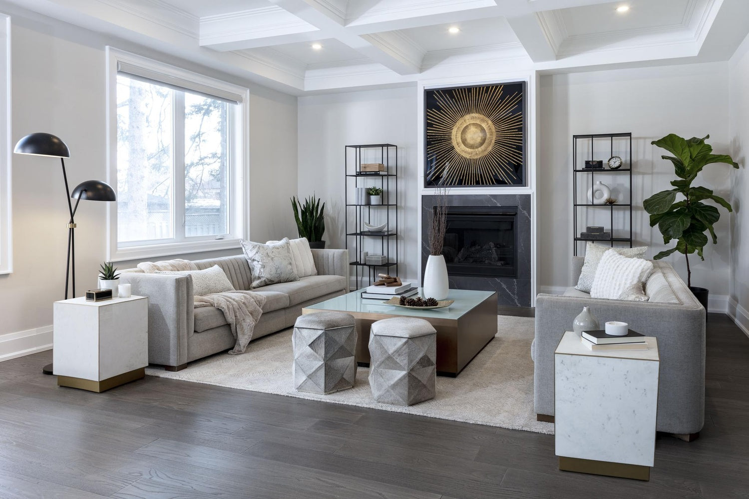Sunpan, EIFFEL BOOKCASE, CABINETS & BARS