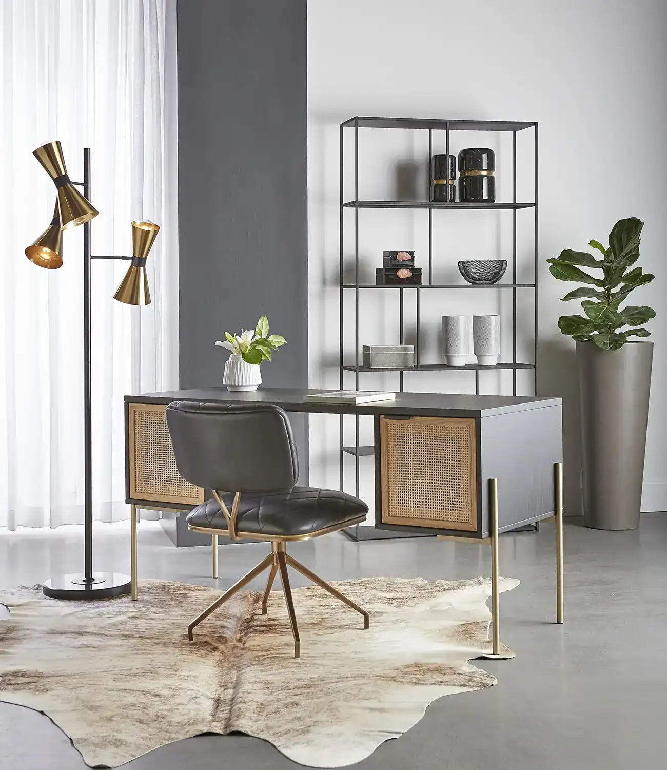 Sunpan, EIFFEL BOOKCASE, CABINETS & BARS