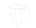 Sunpan DAMON BISTRO TABLE - Dining Tables