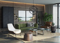 Sunpan ARDEN C-SHAPED SIDE TABLE - Side