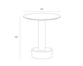 Sunpan MONACO END TABLE - Side