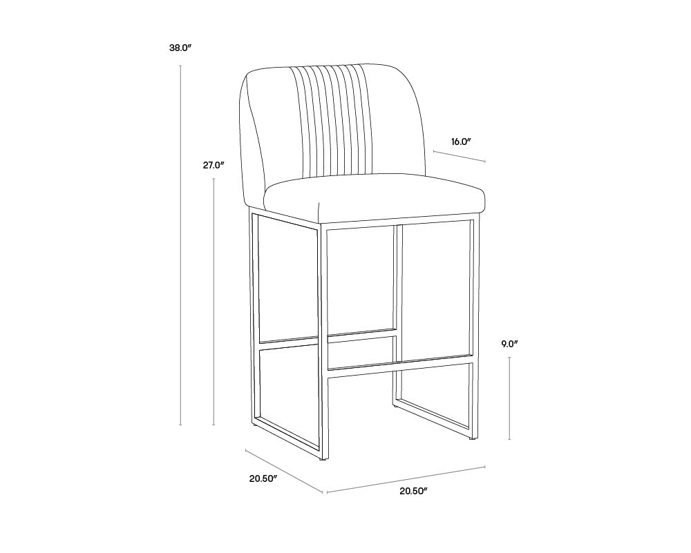 Sunpan, NEVIN COUNTER STOOL, BENCHES, OTTOMAN & STOOLS