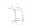 Sunpan, WEBBER COUNTER STOOL, BENCHES, OTTOMAN & STOOLS