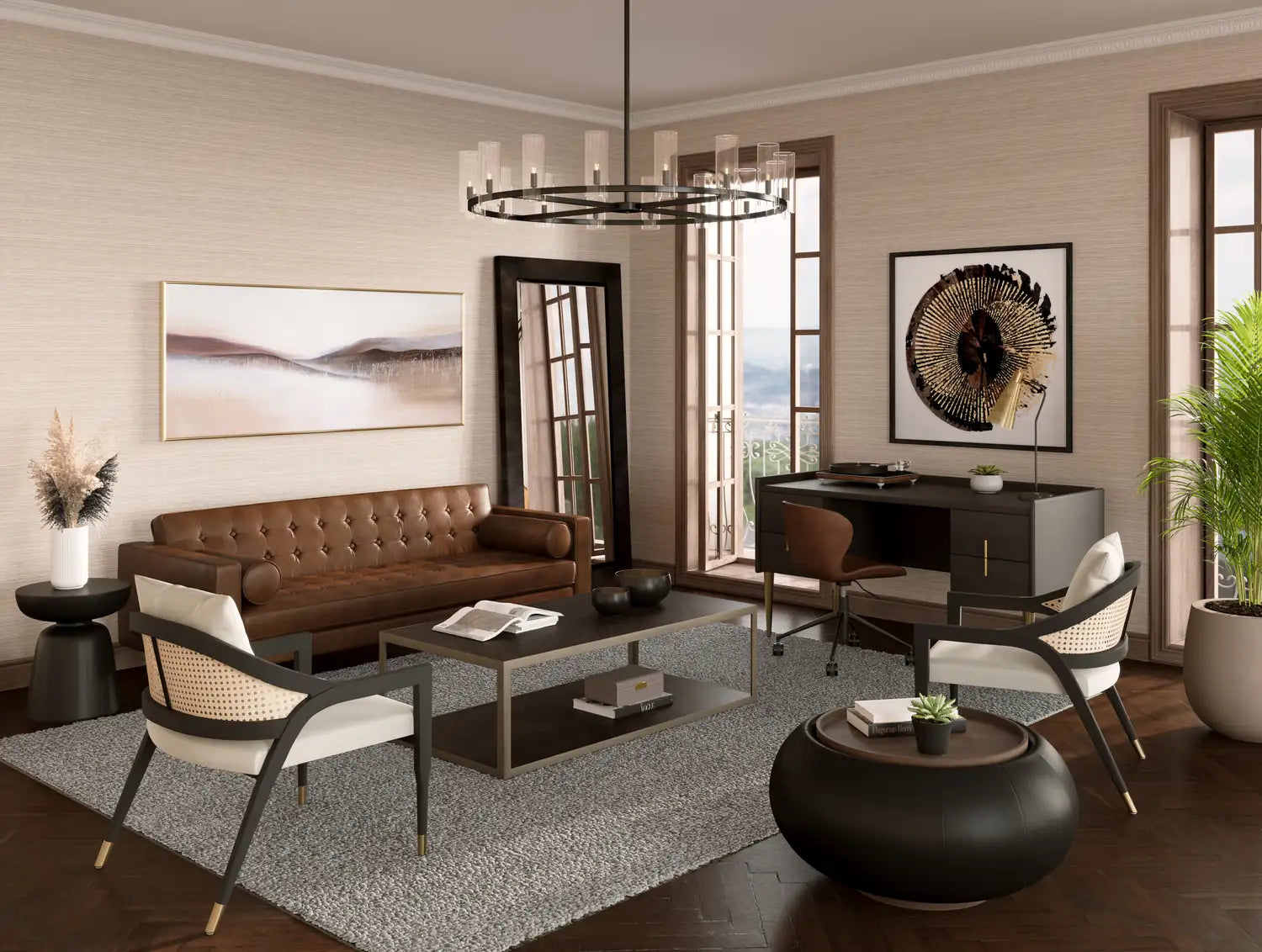 Sunpan, ARABELLA OFFICE CHAIR, BENCHES, OTTOMAN & STOOLS