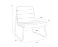 Sunpan ANTON LOUNGE CHAIR - Lounge