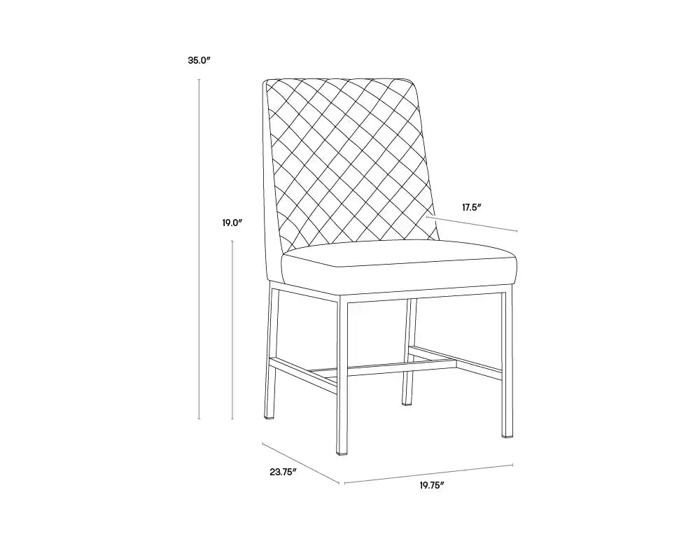SUNPAN LEIGHLAND DINING CHAIR - Dining Chairs