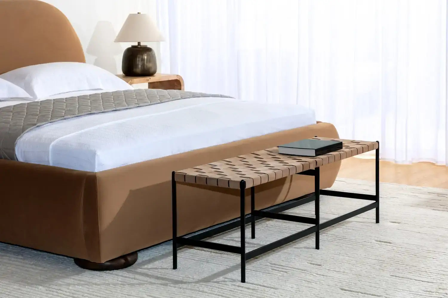 Sunpan, OMARI BENCH, BENCHES, OTTOMAN & STOOLS