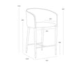 Sunpan, ASHER COUNTER STOOL, BENCHES, OTTOMAN & STOOLS