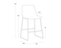 Sunpan, CAL COUNTER STOOL, BENCHES, OTTOMAN & STOOLS